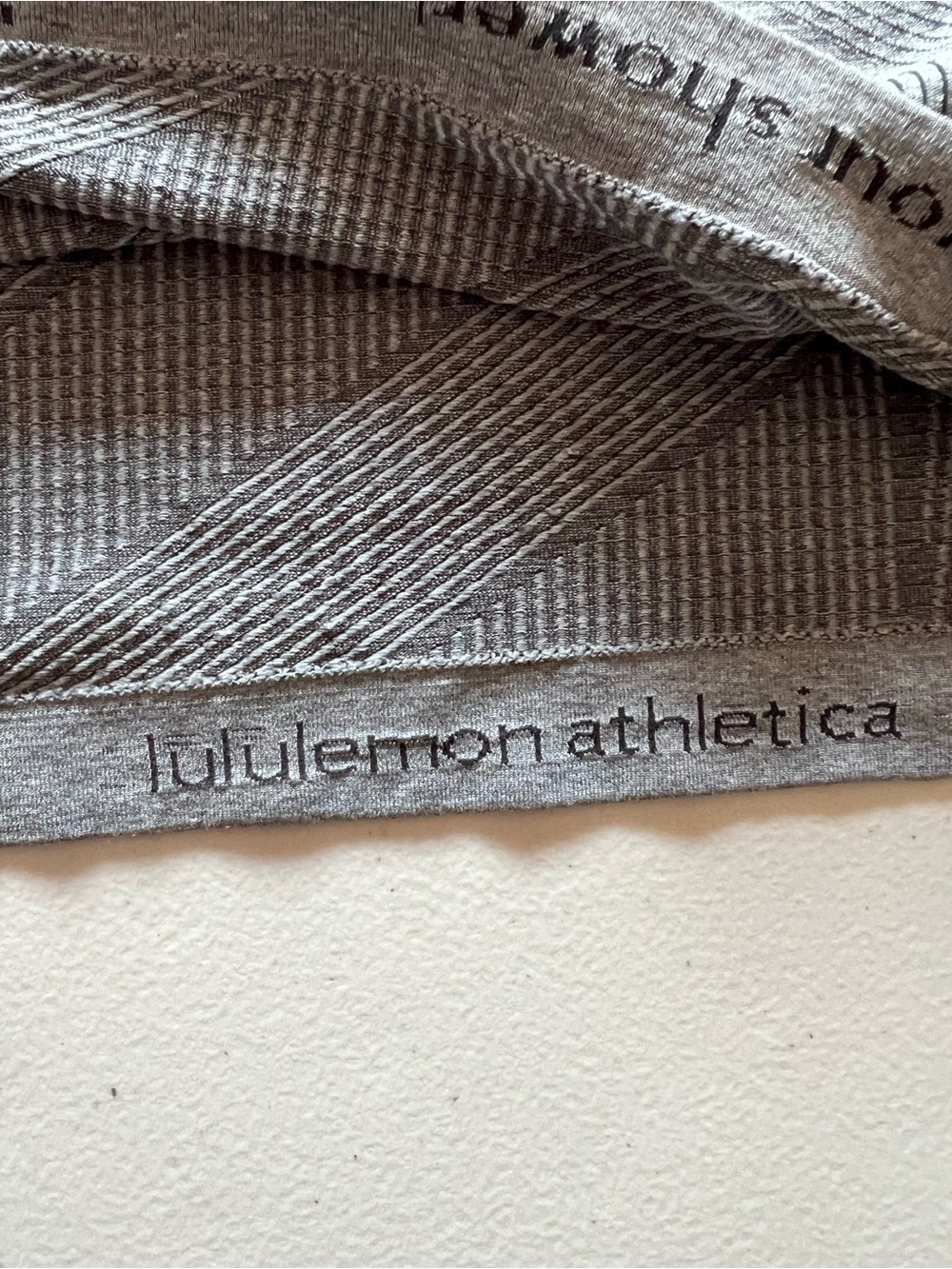 Lululemon Racerback lightly Ribbed Tank Top - Gray - Picture 5 of 5